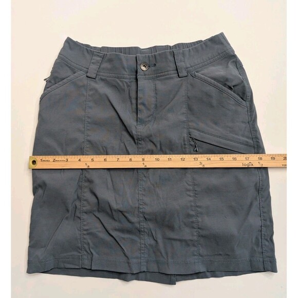 Duluth Trading Company Women's Dry on the Fly Skort Blue Size 4 - Picture 5 of 12